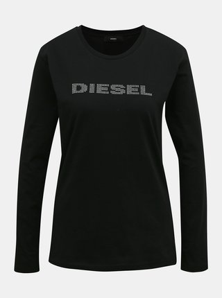 Čierne dámske tričko Diesel
