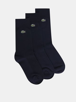 Tmavomodré ponožky Lacoste