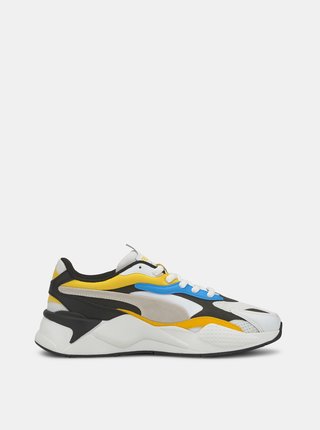 Žluto-bílé unisex tenisky Puma Rs-x3