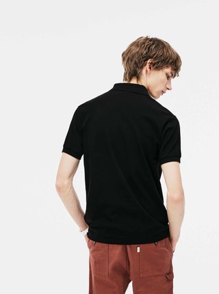 Černé pánské basic polo tričko Lacoste