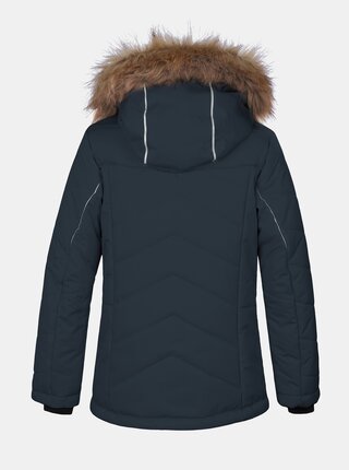 Tmavomodrá dievčenská zimná bunda Hannah