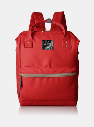 Červený batoh Anello 18 l