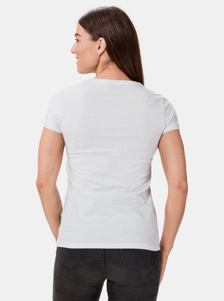 Bílé dámské tričko s potiskem SAM 73 Penny