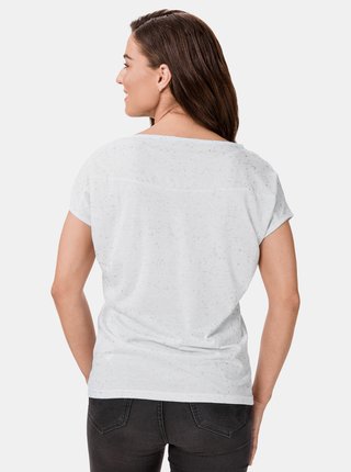 Bílé dámské vzorované tričko SAM 73 Tracey