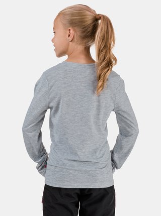 Šedé dievčenské tričko s potlačou SAM 73