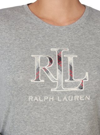 Šedé dámske pyžamo Lauren Ralph Lauren
