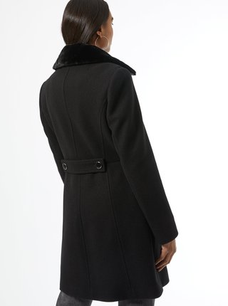 Černý kabát Dorothy Perkins