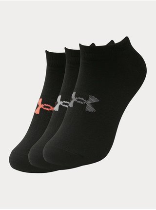 Sada šesti párů Čierných dámských ponožek Essential Under Armour