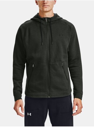 Mikina Under Armour Charged Cotton FLC FZ HD - černá