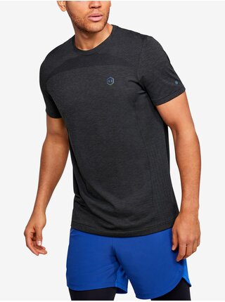 Tričko Under Armour Rush HG Seamless Fitted SS - černá