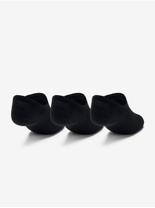 Sada tří párů černých dámských ponožek Ultra Under Armour