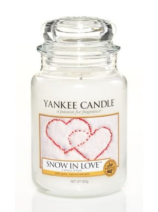 Yankee Candle vonná svíčka Snow In Love Classic velká
