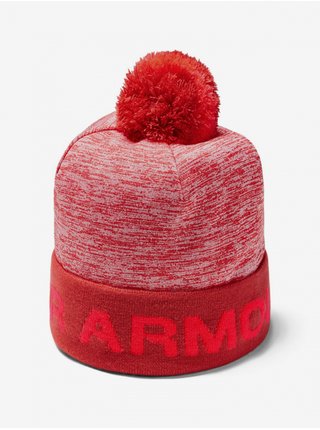 Červená klučičí čepice Under Armour