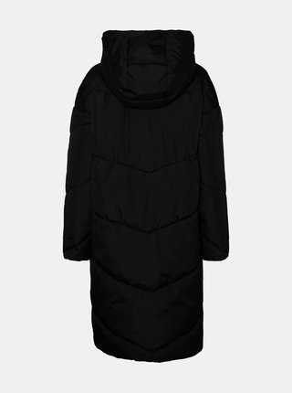 Čierny zimný kabát Noisy May Wally