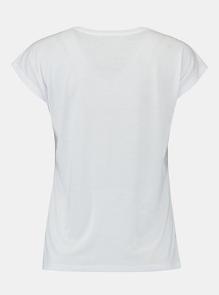 Biele tričko s potlačou Hailys