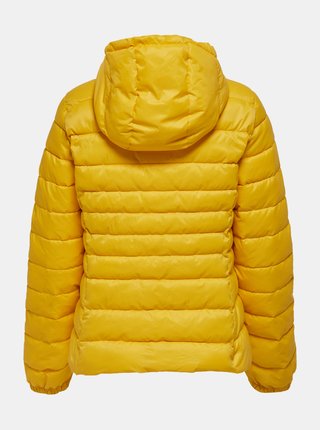 Žltá zimná prešívaná bunda ONLY New Thaoe