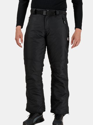 Černé pánské lyžařské kalhoty SAM 73 Torquil