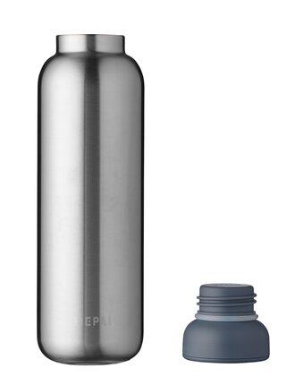 Šedá nerezová termo lahev Mepal Ellipse Natural Brushed (500 ml)