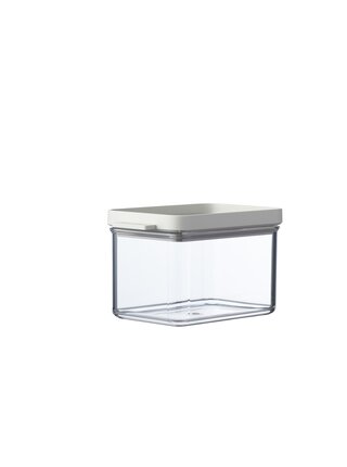Transparentní dóza na potraviny Mepal Omnia Nordic White (700 ml)