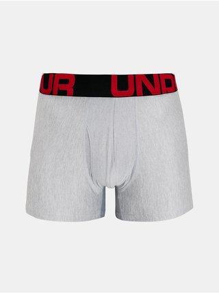 Boxerky Under Armour UA Tech 3in 2 Pack-GRY