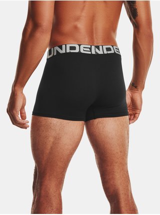 Čierne boxerky Under Armour UA Charged Cotton 3in 3 Pack