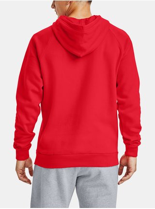 Mikina Under Armour Rival Fleece Hoodie-RED