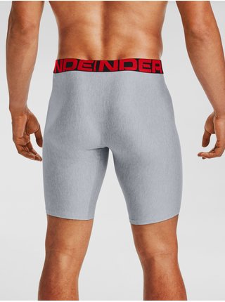 Boxerky Under Armour UA Tech 9in 2 Pack-GRY