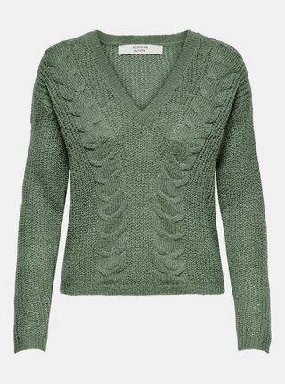 Zelený sveter Jacqueline de Yong