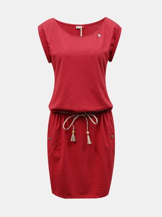Červené šaty Ragwear Tag