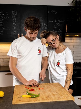 Biele dámske tričko ZOOT Original Chilli paprička