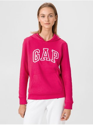 Růžová dámská mikina GAP Logo