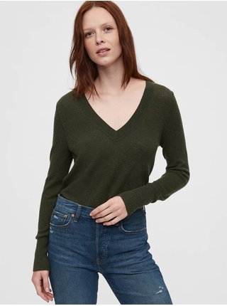 Zelený dámsky sveter GAP