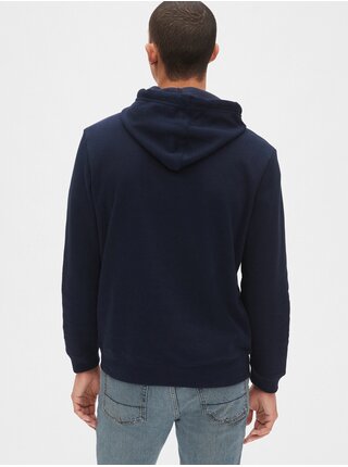 Tmavě modrá pánská mikina GAP Hoodie Logo