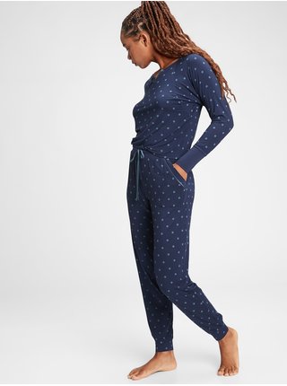 Modré dámske pyžamové nohavice GAP