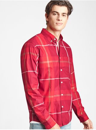 Červená pánska košeľa GAP