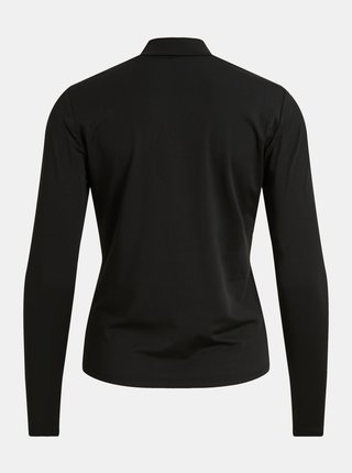 Černé tričko se stojáčkem VILA-Leoa