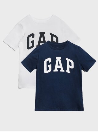 Modré chlapčenské tričko GAP logo