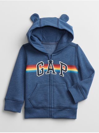 Modrá chlapčenská mikina GAP Logo