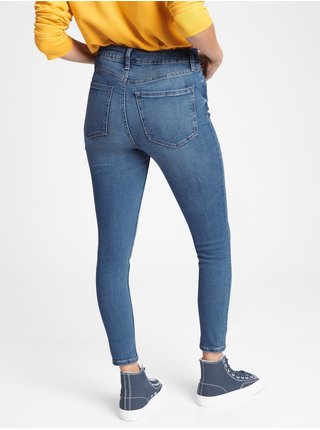 Modré dámské skinny fit džíny GAP