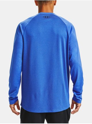 Modré tričko Under Armour Textured LS