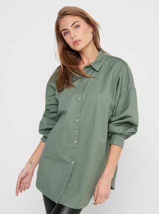 Zelená košeľa Jacqueline de Yong Miami
