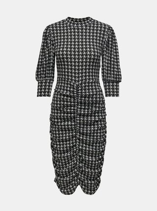 Čierno-biele vzorované šaty Jacqueline de Yong Monroe