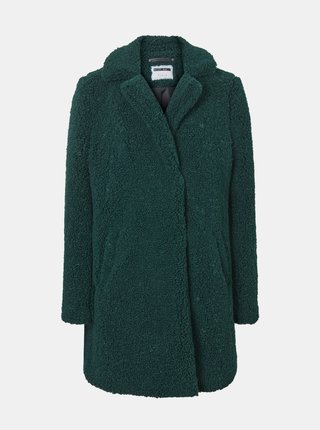 Zelený vzorovaný zimný kabát Noisy May Gabi