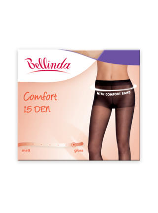 Tělové punčochové kalhoty Bellinda Comfort 15 DEN