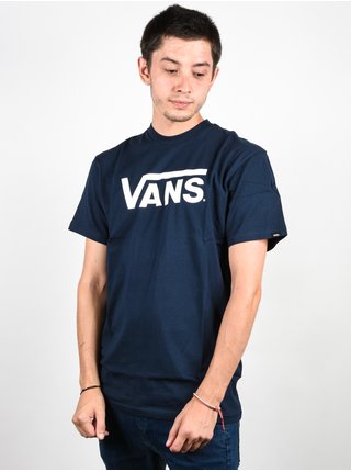 Tmavě modré pánské tričko VANS Classic