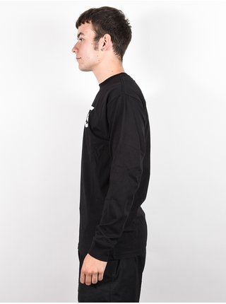 Černé pánské tričko s dlouhým rukávem VANS CLASSIC black/white