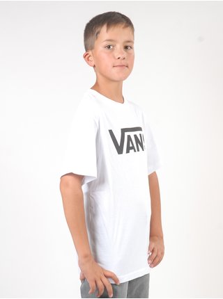 Vans CLASSIC white/black dětské triko s krátkým rukávem - bílá