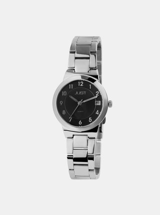 Dámské hodinky s nerezovým páskem ve stříbrné barvě Just