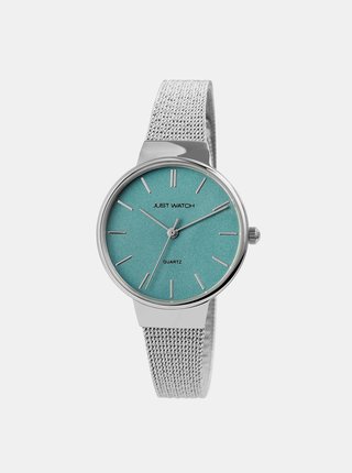 Dámské hodinky s nerezovým páskem ve stříbrné barvě Just Watch
