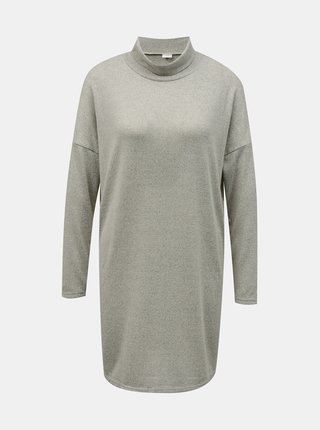 Krémové voľné svetrové šaty Jacqueline de Yong